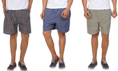 MSG FASHION Checkered Men Boxer