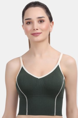 AMOUR SECRET Women Sports Lightly Padded Bra(Green)