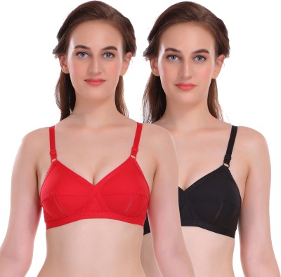 Selfcare New Collection Women Full Coverage Non Padded Bra(Multicolor)