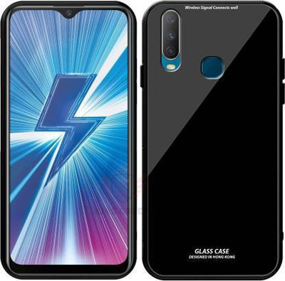 Nice Assoseries HUB Back Cover for VIVO Y12, VIVO Y15, VIVO Y17(Black, Grip Case)
