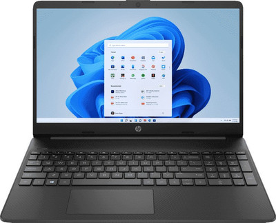HP Core i5 11th Gen – (8 GB/512 GB SSD/Windows 11 Home) FQ4022TU Thin and Light Laptop (15.6 inch, Black, With MS Office)