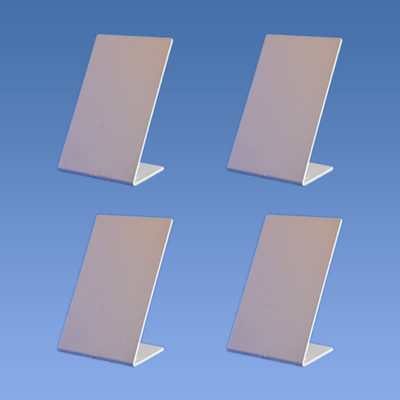 CPI 1 Compartments Acrylic Premium QR Code Stand Bar Code Standee Holder(White)