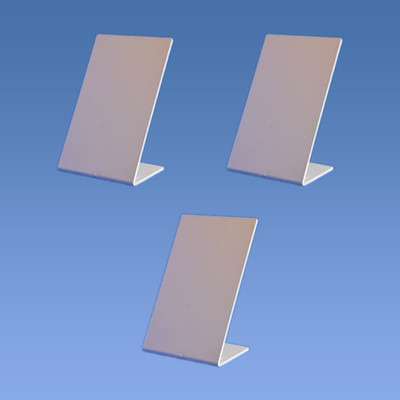 CPI 1 Compartments Acrylic Premium QR Code Stand Bar Code Standee Holder(White)