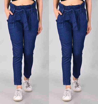 ZeuricCreation Regular Women Blue Jeans(Pack of 2)