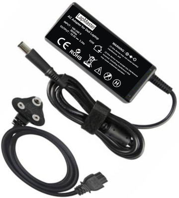 LAPMASTER D_E_L_L 1200 65W 3.34a Big pin Laptop Adapter Charger (Power Cord Included) 65 W Adapter(Power Cord Included)