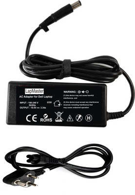 LAPMASTER d_e_ll E6220 E5510 19.5V 3.34A Pin 7.4 x 5.0mm 65W Adapter(Power Cord Included) 65 W Adapter(Power Cord Included)