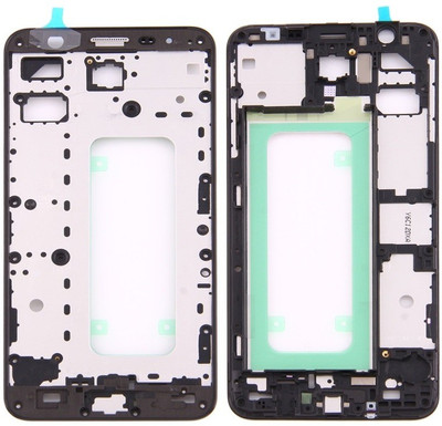 Sandreezz Samsung J7 Prime (LCD Frame Middle Chassis) Front Panel(Black)