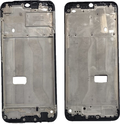 Sandreezz Realme C15 (LCD Frame Middle Chassis) Front Panel(Black)
