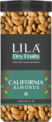 lila dry fruits Premium California Almonds kernels| American Badam| Jar Pack 100gm Almonds(100 g)