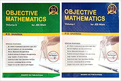 Objective Mathematics For JEE-MAIN And Other Engineering Entrance Examinations (Set Of 2 Vol.) - Session 2021 (Paperback, R.D. Sharma)(Paperback, R.D. Sharma)
