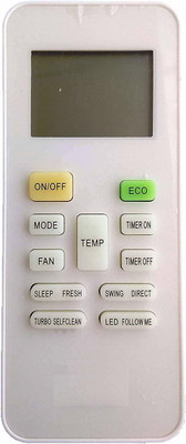 Piyush REMOTE NO 149 FOR SPLIT AC (WITH ECO GREEN BUTTON) COMPATIBLE TO BLUESTAR /VIDEOCON AC (WORKS FOR SAME MODEL ) Remote Controller(White)