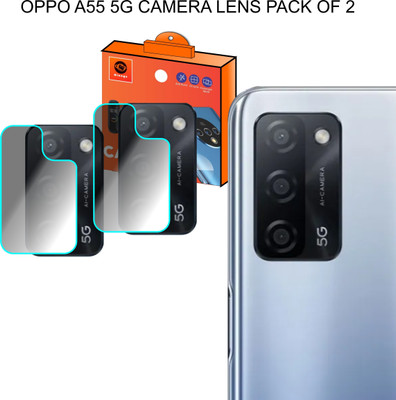 Olonga Back Tempered Glass for OPPO A55 5G(Pack of 2)