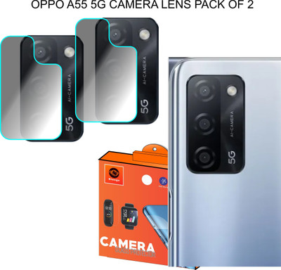 Olonga Back Tempered Glass for OPPO A55 5G(Pack of 2)