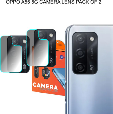 Olonga Back Tempered Glass for OPPO A55 5G(Pack of 2)