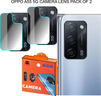 Olonga Back Tempered Glass for OPPO A55 5G(Pack of 2)