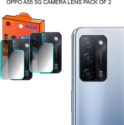 Olonga Back Tempered Glass for OPPO A55 5G(Pack of 2)