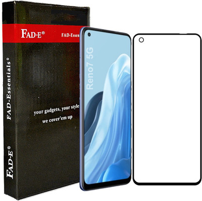 FAD-E Tempered Glass Guard for OPPO Reno7 5G, OPPO Reno 7(Pack of 1)