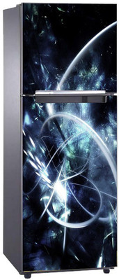Archi Graphics Studio 61 cm fridge amazing shining with white shades ( fridg stickers size 61x160) Self Adhesive Sticker(Pack of 1)