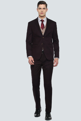 LOUIS PHILIPPE Gods & Kings Single Breasted Self Design Men Suit