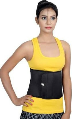 rsc healthcare Neoprene Abdominal Support Belt Universal Size (28-43 Inches ) Abdominal Belt(Black)