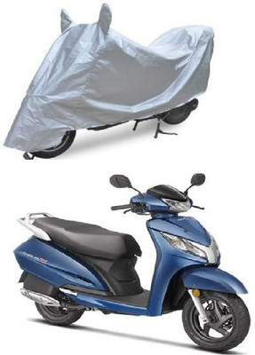 A2D Two Wheeler Cover for Honda(Activa 125, Silver)