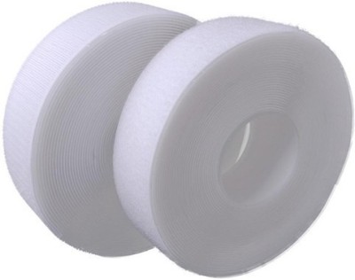 Vardhman Vardhman velcro tape industrail quality , 2 inches ( 50 m ) width, Sew-on Velcro(White)