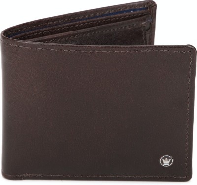 LOUIS PHILIPPE Men Formal Brown Artificial Leather Wallet(6 Card Slots)