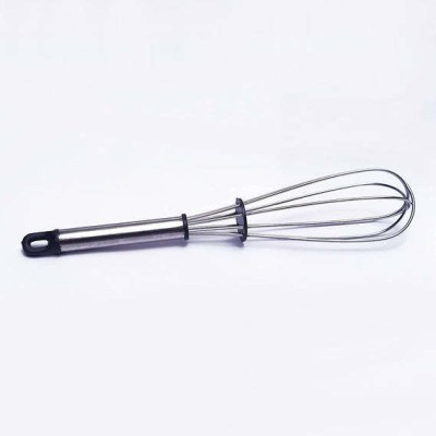 Airoza Stainless Steel Egg Whisk Cake Batter Whisker 25cm Stainless Steel Balloon Whisk