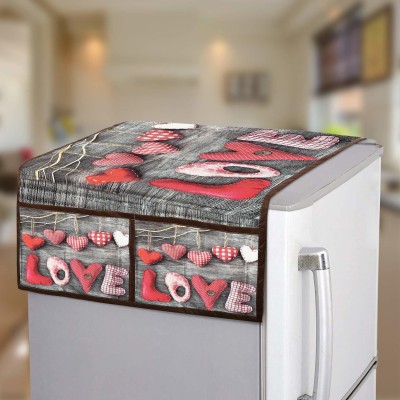 E-Retailer Refrigerator  Cover(Width: 53 cm, Multi)