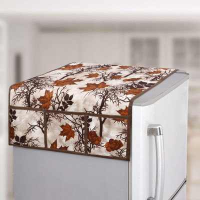 E-Retailer Refrigerator  Cover(Width: 53 cm, Multicolor)