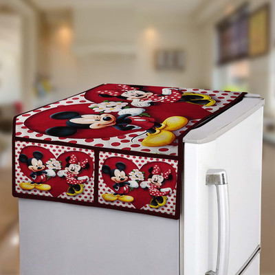 E-Retailer Refrigerator  Cover(Width: 53 cm, Multicolor)