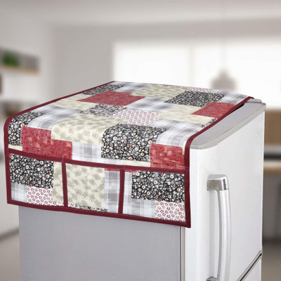 E-Retailer Refrigerator  Cover(Width: 53 cm, Multicolor)