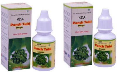 KEVA Panch Tulsi Drop With Immunity Booster [2×15ml=30 ml] ( Pack Of 2)(Pack of 2)