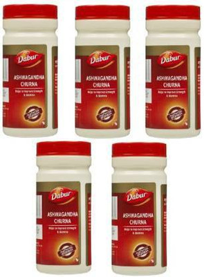 Dabur Ashwagandha Churan 60 (Pack of 5)(300 g)