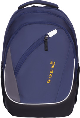 Good Like Laptop Backpack Spacy unisex backpack reflective strip 35 L Laptop Backpack(Blue)