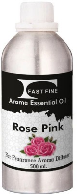 FAST FINE Rose Pink Aroma Essential Diffuser Oil Pure 500 ML (Pack of 1)(500 ml)