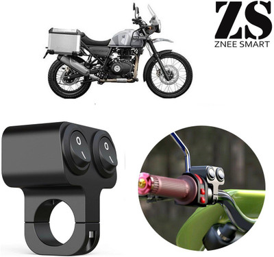 Znee Smart Handlebar On/Off Switch Dual button- Royal Enfield Himalayan Handle Bar Grip For Royal Enfield Universal For Bike(Pack of 1)