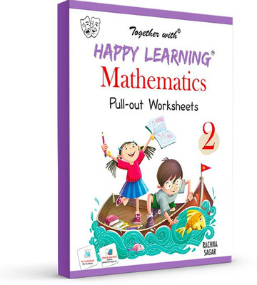 Happy Learning Pull out Worksheets Mathematics for Class 2(English, Paperback, Rachna Sagar)
