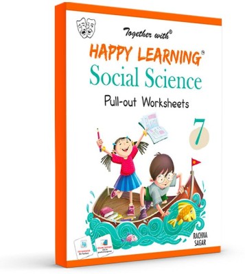 Happy Learning Pull out Worksheets Social Studies for Class 7(English, Paperback, Rachna Sagar)