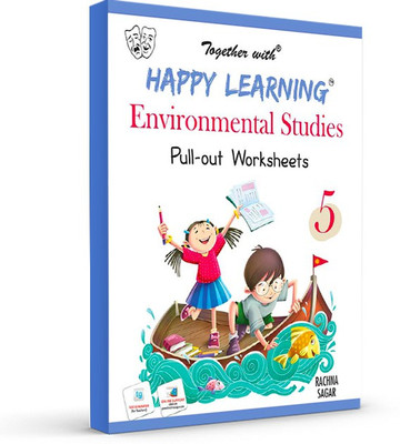 Happy Learning Pull out Worksheets Environmental Studies for Class 5(English, Paperback, Rachna Sagar)