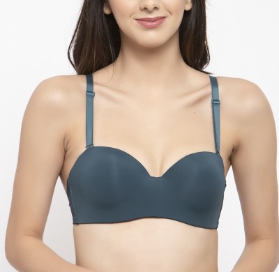 Bahucharaji Creation Women Push-up Lightly Padded Bra(Blue)