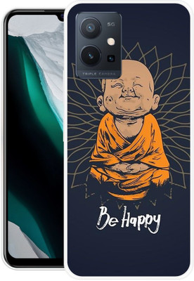 MADRE Back Cover for vivo T1 5G(Multicolor, Shock Proof, Silicon, Pack of: 1)