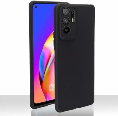 NIKICOVER Front & Back Case for Oppo F19 Pro Plus 5G(Black, Shock Proof, Silicon, Pack of: 1)