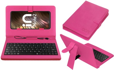 ACM Keyboard Case for Micromax In Note 2(Pink, Cases with Holder, Pack of: 1)