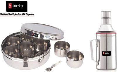 Silvester Spice Set Stainless Steel(2 Piece)
