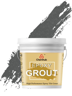 CHEMHUB Epoxy tile grout | 3 component grout | For All Surface | Slate Grey Silver| 1 kg Crack Filler(1 kg)