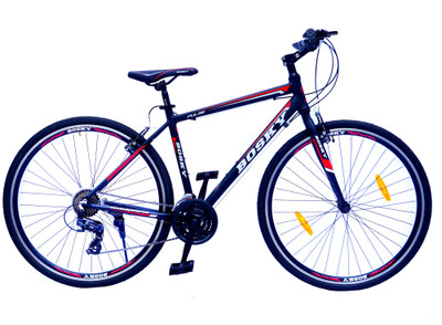 cosmic shuffle hybrid 700c red 28 t 