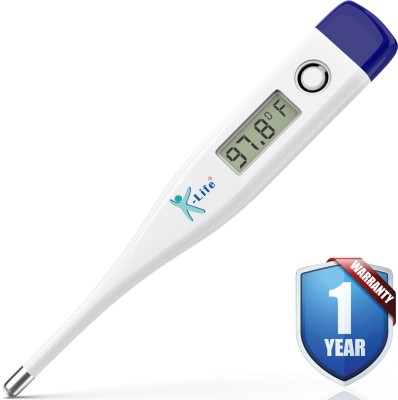 K-life DT-01 Digital Body Fever check Machine for Testing Kids Adults & Babies Temperature Thermometer(White)