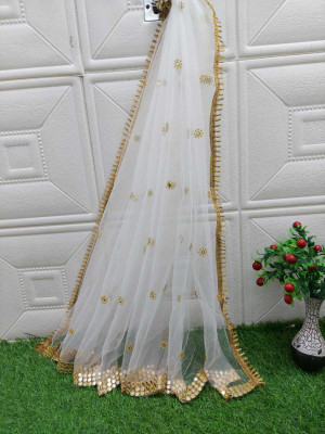 Oo ! Ho Net Embroidered Women Dupatta