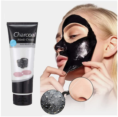 Yuency Charcoal Peel Off Mask For Blackhead Removal, Brighter Skin & Deep Cleanse(130 ml)
